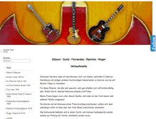 Tablet Screenshot of fine-rare-guitars.com